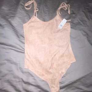Faux Suede PacSun Bodysuit